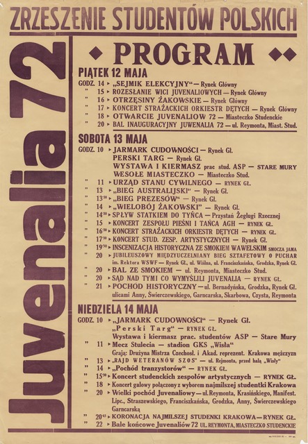 Juvenalia 1972